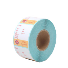 Cheap roll direct thermal label,white blank label, barcode label